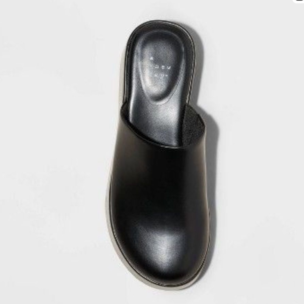 NWT Women's Carrie Mule Flats - A New Day by Target, Black, size 9.5 - Picture 2 of 8